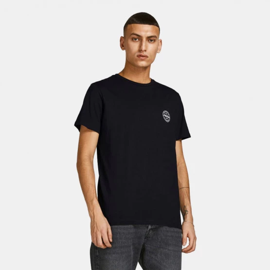 Προώθηση 🧨 T-Shirts | Μπλούζα κοντό μανίκι Jack & Jones Ανδρικό T-shirt BLACK 👏 1 Προώθηση 🧨 T-Shirts | Μπλούζα κοντό μανίκι Jack & Jones Ανδρικό T-shirt BLACK 👏