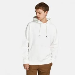 Εξοδος 😍 Μπλούζες με Κουκούλα Jack & Jones Basic Ανδρική Μπλούζα με Κουκούλα Cloud Dancer 🌟