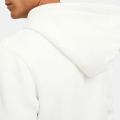 Flash Sale ✨ Ζακέτες Jack & Jones Basic Sweat Zip Ανδρική Ζακέτα Cloud Dancer ✔️ -Jack-Jones Κατάστημα jack jones jjestar basic sweat zip hood noos 3