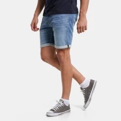 Προώθηση ⌛ Τζιν Σορτς/Βερμούδες Jack & Jones Jjirick Ανδρικό Jean Σορτς Blue Denim 👍 -Jack-Jones Κατάστημα jack jones jjirick jjicon shorts ge 306 ik sn 2