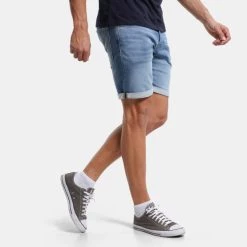 Προώθηση ⌛ Τζιν Σορτς/Βερμούδες Jack & Jones Jjirick Ανδρικό Jean Σορτς Blue Denim 👍 -Jack-Jones Κατάστημα jack jones jjirick jjicon shorts ge 306 ik sn 3