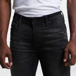 Τοπ 10 🔥 Τζιν Σορτς/Βερμούδες Jack & Jones Jjirick Ανδρικό Jean Σορτς Black Denim 👏 -Jack-Jones Κατάστημα jack jones jjirick jjicon shorts ge 693 ik sn 3