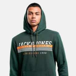 Εκπτωση ⭐ Μπλούζες με Κουκούλα Jack & Jones Ανδρική Μπλούζα με Κουκούλα Pine Grove ⭐ -Jack-Jones Κατάστημα jack jones jjiron sweat hood 2