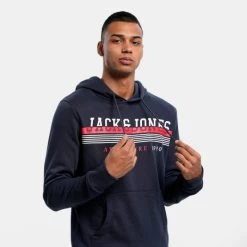 ΧΟΝΔΡΙΚΟ ΕΜΠΟΡΙΟ ⌛ Μπλούζες με Κουκούλα Jack & Jones Ανδρική Μπλούζα με Κουκούλα NAVY BLAZER 🎉 6 ΧΟΝΔΡΙΚΟ ΕΜΠΟΡΙΟ ⌛ Μπλούζες με Κουκούλα Jack & Jones Ανδρική Μπλούζα με Κουκούλα NAVY BLAZER 🎉 -Jack-Jones Κατάστημα jack jones jjiron sweat hood 6
