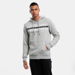 Τοπ 10 😀 Μπλούζες με Κουκούλα Jack & Jones Ανδρική Μπλούζα με Κουκούλα LIGHT GREY MELANGE 😍