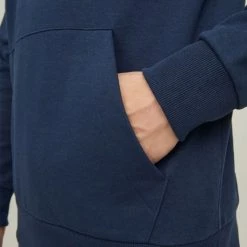 Πολύ καλή προσφορά 🥰 Μπλούζες με Κουκούλα Jack & Jones Ανδρική Μπλούζα με Κουκούλα NAVY BLAZER 😉 -Jack-Jones Κατάστημα jack jones jjlock sweat hood 21