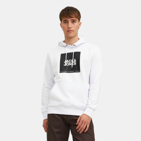 Flash Sale 🤩 Μπλούζες με Κουκούλα Jack & Jones Ανδρική Μπλούζα με Κουκούλα WHITE 😉 1 Flash Sale 🤩 Μπλούζες με Κουκούλα Jack & Jones Ανδρική Μπλούζα με Κουκούλα WHITE 😉