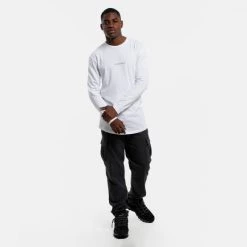 Καλύτερες κριτικές για 😍 Μπλούζα μακρύ μανίκι Jack & Jones Ανδρική Μπλούζα με Μακρύ Μανίκι WHITE 🔥 -Jack-Jones Κατάστημα jack jones jjnew state tee ls crew neck 11