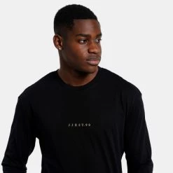 Καλύτερη πώληση 💯 Μπλούζα μακρύ μανίκι Jack & Jones Ανδρική Μπλούζα με Μακρύ Μανίκι BLACK 🥰 -Jack-Jones Κατάστημα jack jones jjnew state tee ls crew neck 3