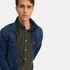 Καλύτερη πώληση ✨ Πουκάμισα Jack & Jones Ανδρικό Πουκάμισο Rosin ✔️ -Jack-Jones Κατάστημα jack jones jjplain corduroy shirt ls 9