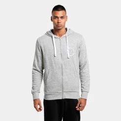 Συμφωνίες 👍 Ζακέτες Jack & Jones Ανδρική Ζακέτα LIGHT GREY MELANGE 🎉