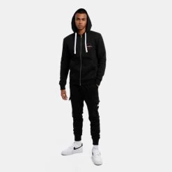 Flash Sale ❤️ Ζακέτες Jack & Jones Ανδρική Ζακέτα Black 🧨 9 Flash Sale ❤️ Ζακέτες Jack & Jones Ανδρική Ζακέτα Black 🧨 -Jack-Jones Κατάστημα jack jones jjstamp zip hood small 9