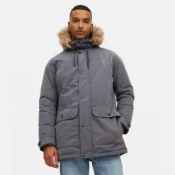 Καλύτερες κριτικές για ⭐ Παρκά Jack & Jones Ανδρικό Μπουφάν Asphalt 👍