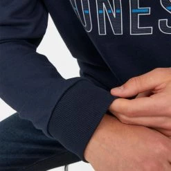 Κουπόνι 🎉 Φούτερ Jack & Jones Ανδρική Μπλούζα με Μακρύ Μανίκι NAVY BLAZER 😉 -Jack-Jones Κατάστημα jack jones jjxilo sweat crew neck 11