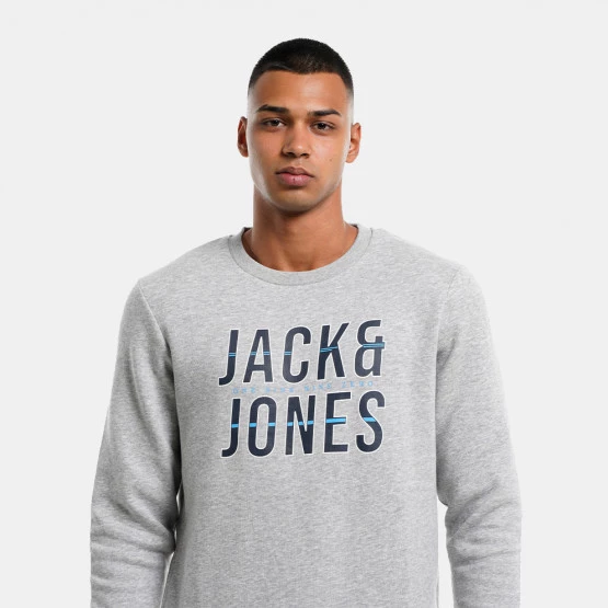 Καλύτερη πώληση 👏 Φούτερ Jack & Jones Ανδρική Μπλούζα με Μακρύ Μανίκι Light Grey Melange ❤️ 3 Καλύτερη πώληση 👏 Φούτερ Jack & Jones Ανδρική Μπλούζα με Μακρύ Μανίκι Light Grey Melange ❤️ - Image 3