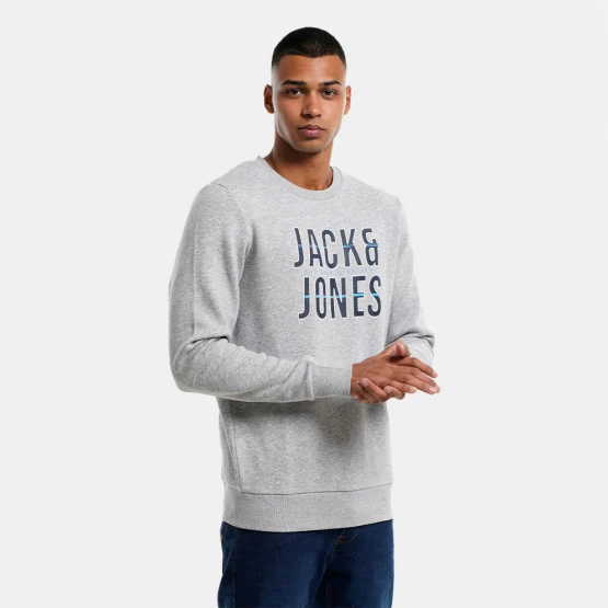 Καλύτερη πώληση 👏 Φούτερ Jack & Jones Ανδρική Μπλούζα με Μακρύ Μανίκι Light Grey Melange ❤️ 1 Καλύτερη πώληση 👏 Φούτερ Jack & Jones Ανδρική Μπλούζα με Μακρύ Μανίκι Light Grey Melange ❤️