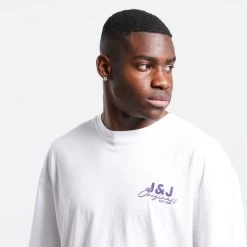 Ολοκαίνουργιο 🤩 T-Shirts | Μπλούζα κοντό μανίκι Jack & Jones Jorbrink Element Ανδρικό T-shirt WHITE ✔️ -Jack-Jones Κατάστημα jack jones jorbrink element tee ss crew neck ln 3