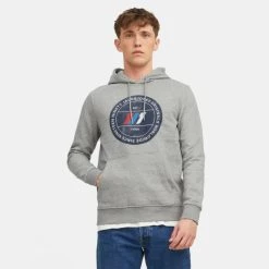 Καλύτερες κριτικές για 🔥 Μπλούζες με Κουκούλα Jack & Jones Ανδρική Μπλούζα με Κουκούλα LIGHT GREY MELANGE 😀