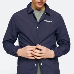 Τοπ 10 👍 Μπουφάν Jack & Jones Sportswear Inspired Ανδρικό Μπουφάν Navy Blazer 🔥 -Jack-Jones Κατάστημα jack jones jortim coach jacket ltn 2