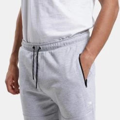 Φτηνός 🔥 Σορτς | Βερμούδες Jack & Jones Ανδρικό Σορτς LIGHT GREY MELANGE 👏 -Jack-Jones Κατάστημα jack jones jpstair sweat shorts nb sn 5