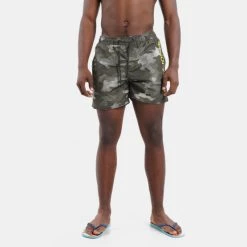 Συμφωνίες 👍 Μαγιό Jack & Jones Camo Logo Ανδρικό Σορτς Μαγιό FOREST NIGHT 💯