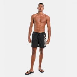 Η καλύτερη συμφωνία 🎉 Μαγιό Jack & Jones Ανδρικό Σορτς Μαγιό Black 👏 -Jack-Jones Κατάστημα jack jones jpstcrete jjswim akm logo sn 3