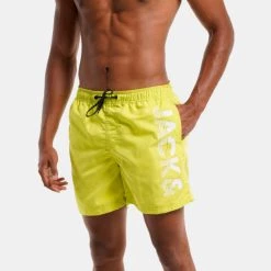 Κουπόνι 👍 Μαγιό Jack & Jones Ανδρικό Σορτς Μαγιό Lime Punch 🔔 -Jack-Jones Κατάστημα jack jones jpstcrete jjswim akm logo sn 6