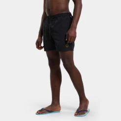 ΧΟΝΔΡΙΚΟ ΕΜΠΟΡΙΟ ✔️ Μαγιό Jack & Jones Ανδρικό Σορτς Μαγιό BLACK ⌛ -Jack-Jones Κατάστημα jack jones jpstcrete jjswim akm solid sn 6