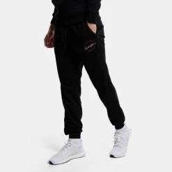 Εκπτωση 🌟 Φόρμες Jack & Jones Ανδρικό Παντελόνι Φόρμας Black 👏