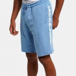 Νέος 👍 Σορτς | Βερμούδες Jack & Jones Side Ανδρικό Σορτς Riviera 🥰 -Jack-Jones Κατάστημα jack jones jpstlogo sweat shorts im 4