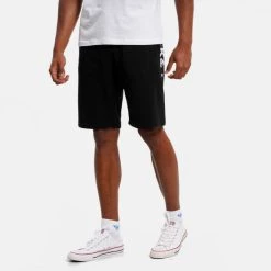 Best Pirce 👍 Σορτς | Βερμούδες Jack & Jones Side Ανδρικό Σορτς BLACK 😍 -Jack-Jones Κατάστημα jack jones jpstlogo sweat shorts im 7