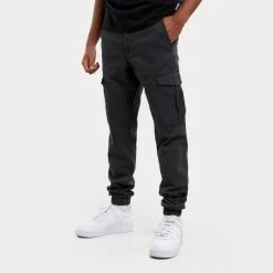 Φτηνός 🎁 Chinos Jack & Jones Jjjoe Cuffed Ανδρικό Cargo Παντελόνι PHANTOM 🎁
