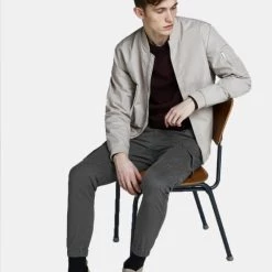 Νέος 🔔 Ανδρικά Cargo & Chinos Παντελόνια & Σορτς Jack & Jones Paul Flake AKM 542 Ανδρικό Cargo Παντελόνι ASPHALT 🥰 -Jack-Jones Κατάστημα jack jones jpstpaul jjflake akm 542 asphalt noos 4