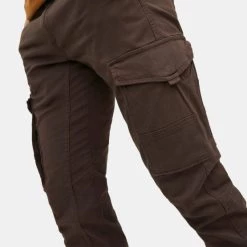 Προϋπολογισμός ✔️ Ανδρικά Cargo & Chinos Παντελόνια & Σορτς Jack & Jones Ανδρικό Cargo Παντελόνι Mulch 🌟 -Jack-Jones Κατάστημα jack jones jpstpaul jjflake akm 542 mulch sn 2
