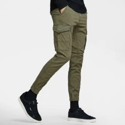 Κουπόνι ❤️ Ανδρικά Cargo & Chinos Παντελόνια & Σορτς Jack & Jones Ανδρικό Cargo Παντελόνι OLIVE NIGHT ❤️ -Jack-Jones Κατάστημα jack jones jpstpaul jjflake akm 542 olive nigh n 2