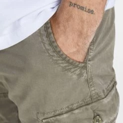 Νέος 🛒 Ανδρικά Cargo & Chinos Παντελόνια & Σορτς Jack & Jones Ανδρικό Cargo Σορτς DUSTY OLIVE ⌛ -Jack-Jones Κατάστημα jack jones jpstzeus jjcargo shorts ama sn 2